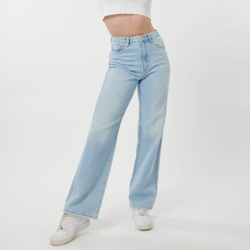 Garage Wide Leg Jean in Hallie Blue